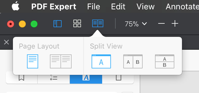 pdf-expert-splitview